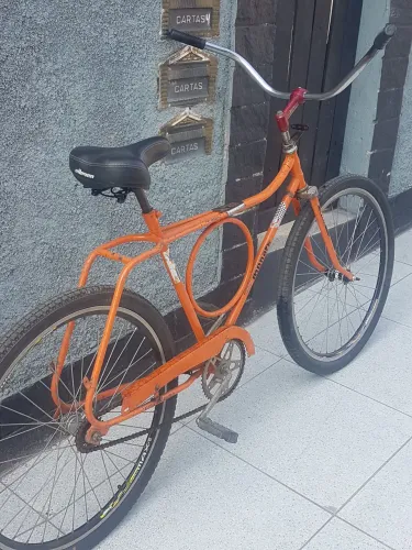 Bicicleta Monark cachimbada ano 72