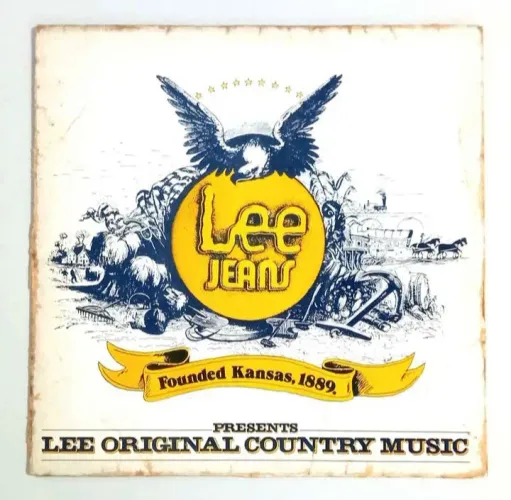 Disco de Vinil Lee Jeans - Clássico e Autêntico!
