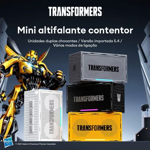 Caixa de som Transformers (original e lacrado)