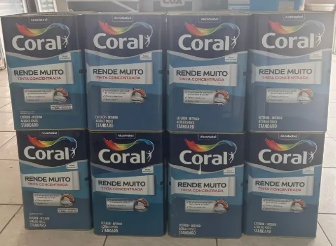 Tintas Rende  Coral Muito branco Gelo Branco Neve Leia a descrição 
