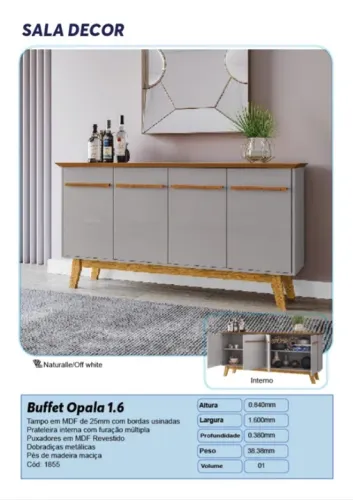 Aparador Buffet 1,60