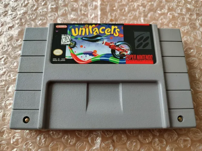 Uniracers Original Super Nintendo SNES 