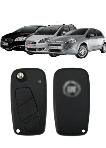 Chave Canivete Fiat Punto / Idea / Stilo/ Linea . Sem Emblema 