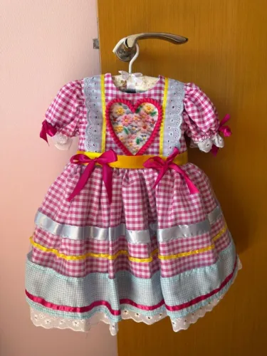 Vestido Festa Junina Tamanho 1