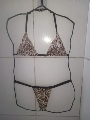 Biquíni Cortina Animal Print G