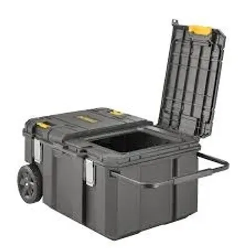 Caixa Ferramenta Contractor 113l Tstak Dwst17871-1 Dewalt Nf Preto/amarelo