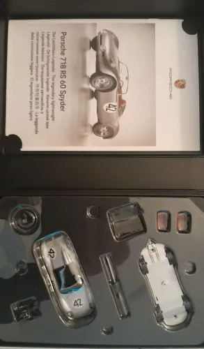 Miniatura Porsche 718 RS 60 Spyder - Colecionador