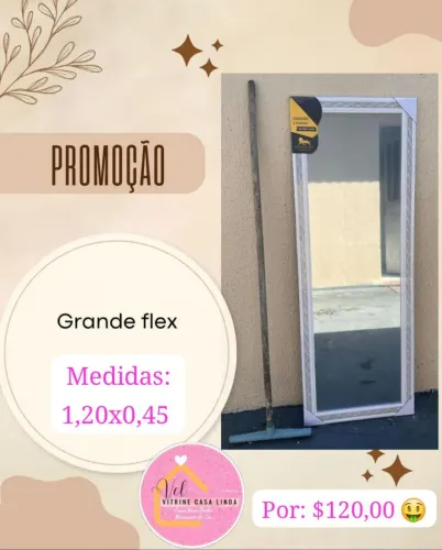 Espelho Grande Flex - Promoção