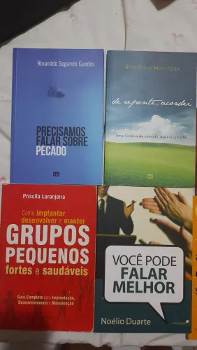 Livros diversos - Desenvolvimento pessoal e religioso