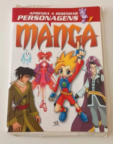 Revista - Aprenda a Desenhar Personagens - Mangá