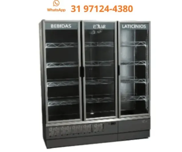 Refrigerador Expositor 3 Portas Polar 220v