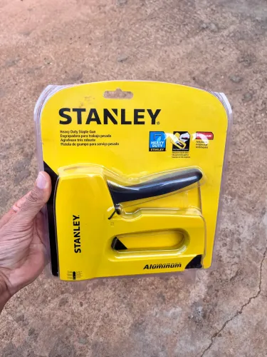 Grampeador Manual 1/4 A 9/6 Tr150 Stanley nunca foi usado