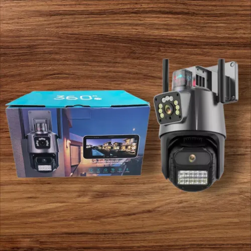 Câmera de Segurança 360° Full HD com Visão Noturna