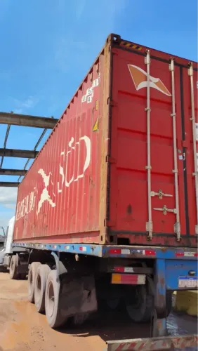 Container maritmo 40pes e 20pes