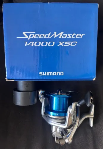 O shimano 14000 XSC nunca foi usado.