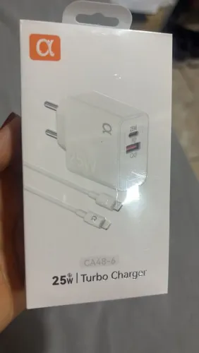 Kit Fonte + Cabo A'Gold 25W Iphone