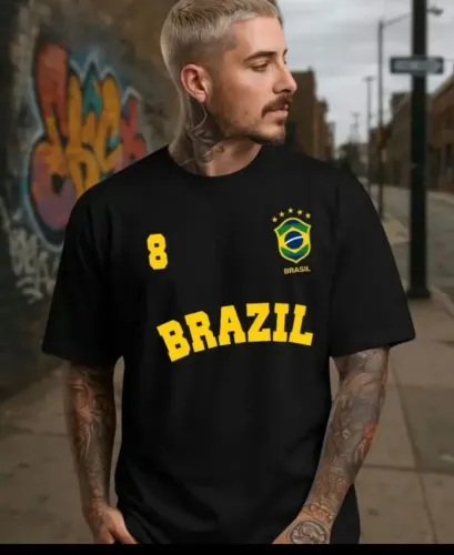 Duas camisas do Brasil 1 GG e a outra G