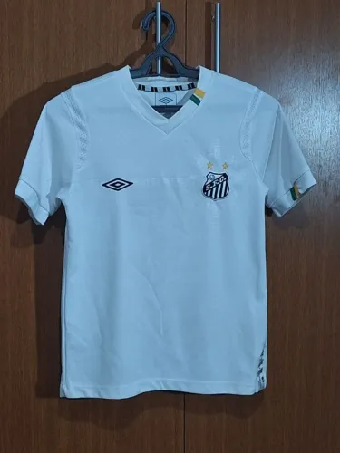 Camiseta Santos 2011 Neymar. Infantil 10, oficial