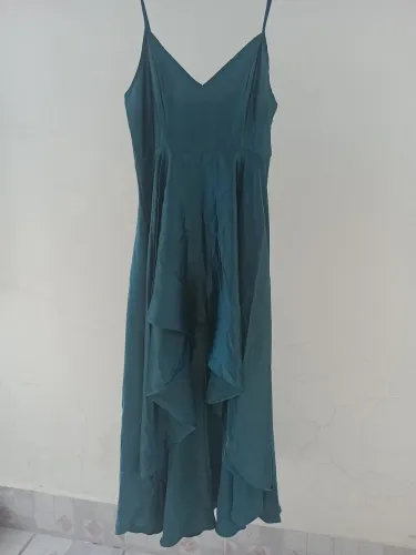 Vestido longo verde  de festas G 
