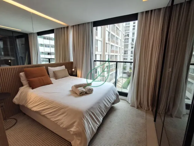 APARTAMENTO 27 m² MOBILIADO ALUGUE PACOTE 6.400 ITAIM