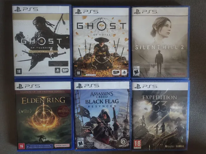 JOGOS PS5 - A partir de R$100