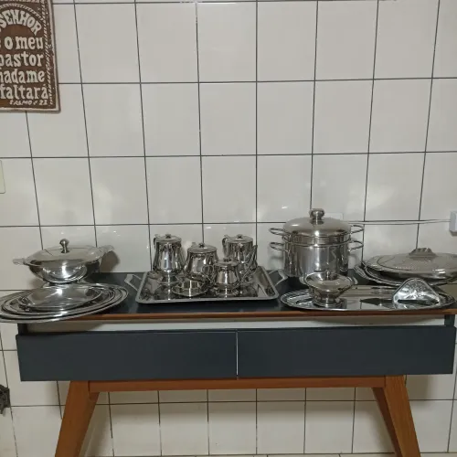 Baixelas em inox 