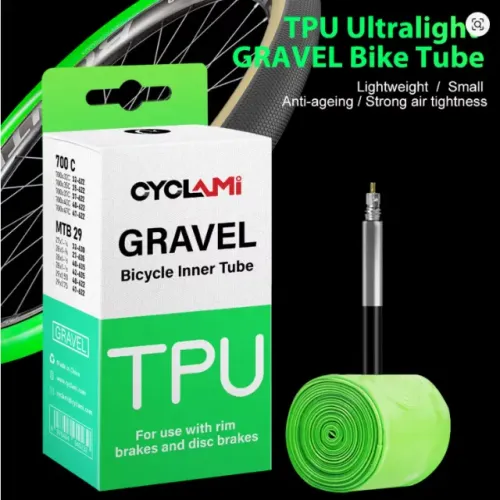 Câmara pneu TPU aro 29 e 700 superleve 46g MTB Gravel