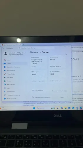 Notebook touch screen dell