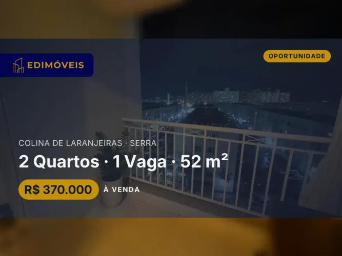 Seu novo lar: Apartamento 2 quartos na Colina de Laranjeiras, venha conferir!