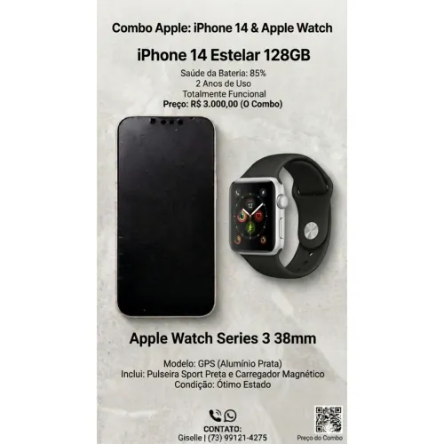 Iphone 14 + Apple watch series 3