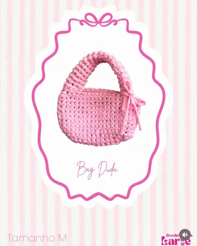 Bolsa de crochê estilo hobo