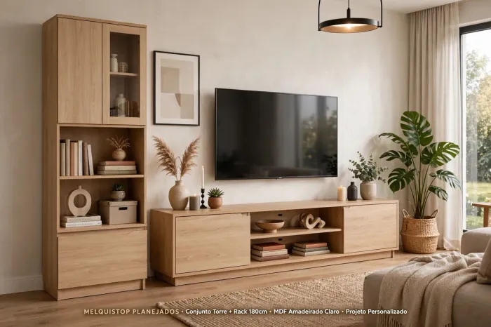 Móvel planejado de sala