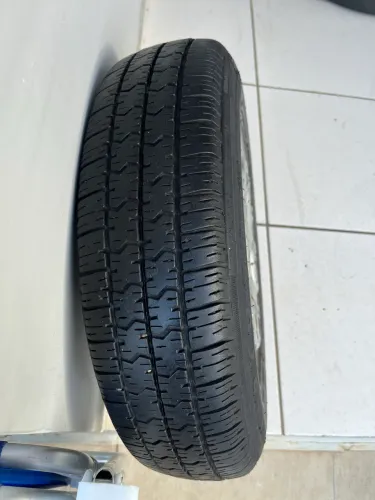 Roda step gol 1000 com pneu 