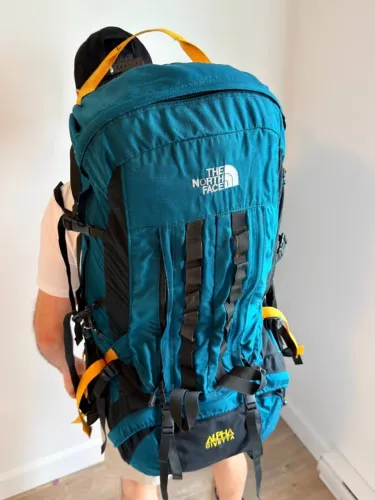 Mochila THE NORT FACE 75l. Cargueira