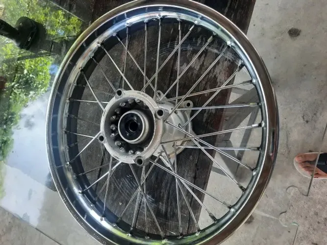 Roda Traseira com Cubo Original Honda (Honda Nxr Bros 160 2015 A 2024 Freio A Disco)