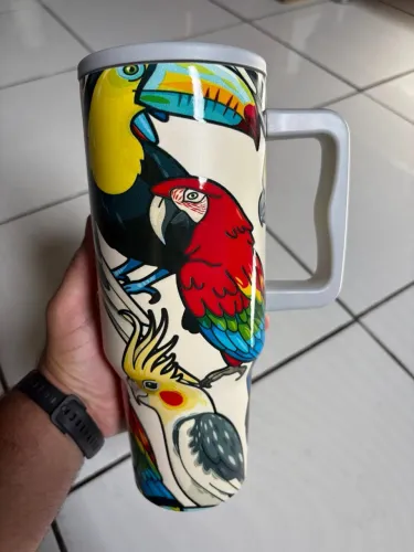 Garrafa Térmica Estampada (1,2L)