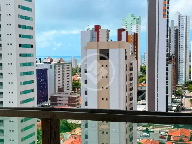 Apartamento de 120 m² | 3 Suítes, Vista para o Mar e Posição Nascente/Sul codigo: 353523