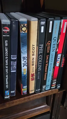 Kit 9 dvds shows