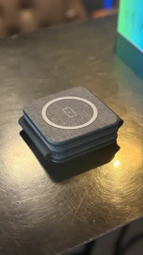 Carregador Sem Fio 3 em 1 Dobrável Wireless