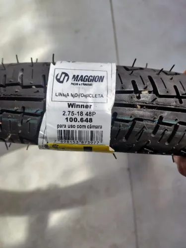 Pneu dianteiro novo  CG 150 2.75/18