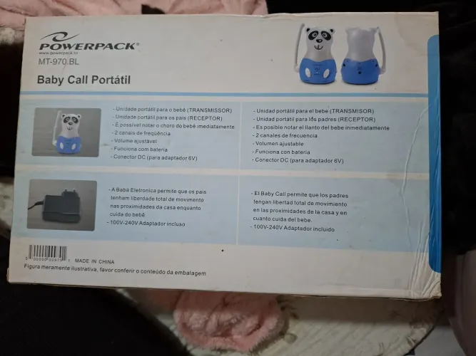 Babá eletrônica por audio