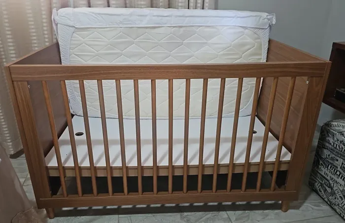 Berço Haus Nature 3 em 1 Freijó + Colchão de Brinde ? Pouco uso, ótimo estado