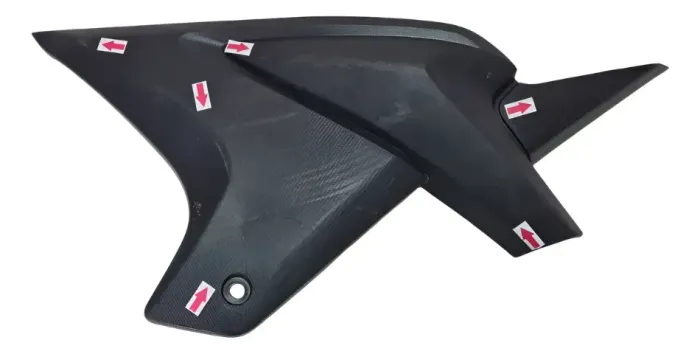 Acabamento Lateral Esq Honda Biz 125 19/24 Ori Detalhe 56165