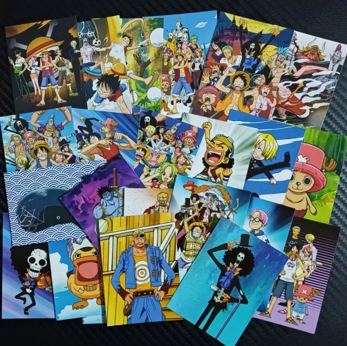 Kit "One Piece": 23 Cards - Livro Ilustrado Panini (2021)