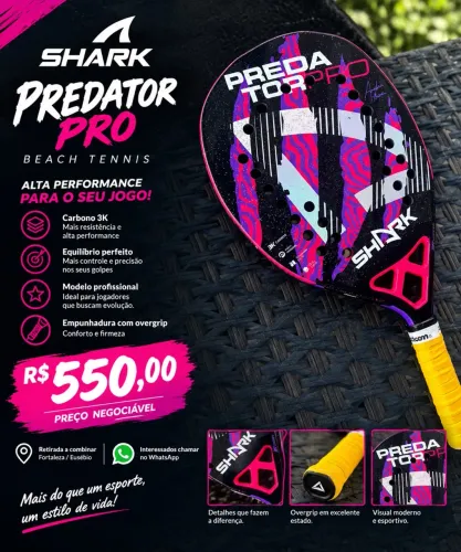 Raquete shark predator Pro