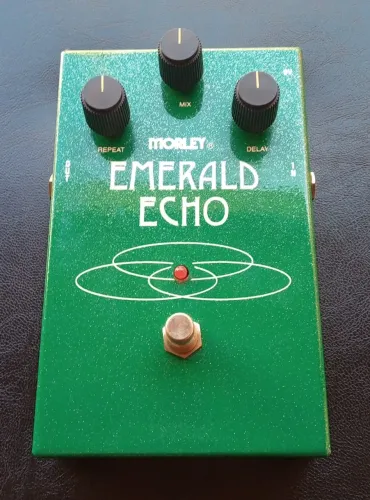 PEDAL MORLEY USA EMERALD ECHO DELAY CURTO ANALÓGICO RARO 