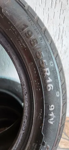 PAR DE PNEUS 195/55 R16 OPORTUNIDADE!!