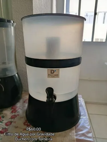 Filtro de água por gravidade