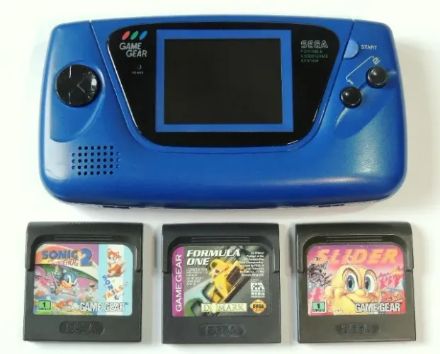 Sega Game Gear Sports Edition Full Recap + Sonic 2 + F1 1994 + Slider