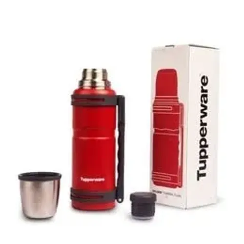 Tupperware Garrafa Térmica Inox Outdoor 1,2 Litros vermelho